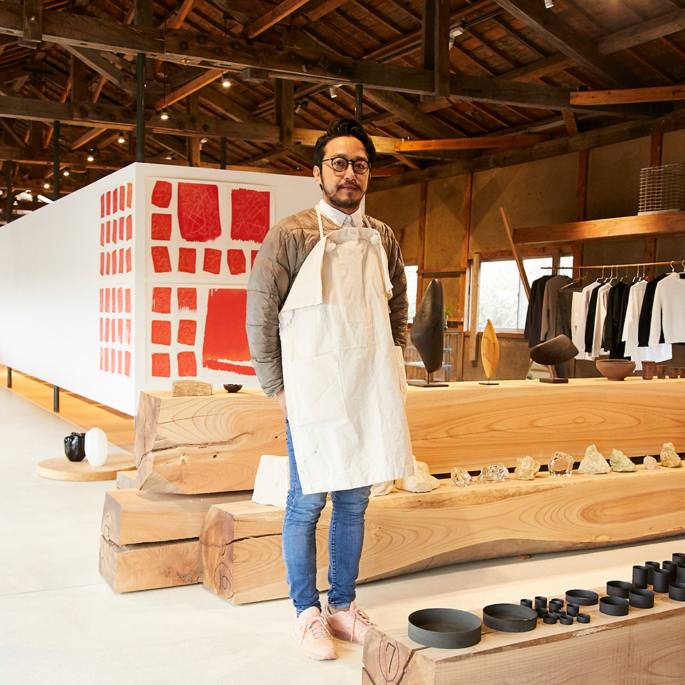 陶器だけにとらわれないもの作りの町としての可能性を探る。［NOTA&amp