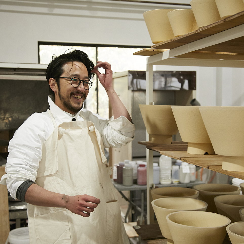 陶器だけにとらわれないもの作りの町としての可能性を探る。［NOTA&amp