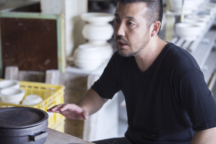 他ではできない耐火性を活かして」～安楽窯～ ［DINING OUT ARITA with