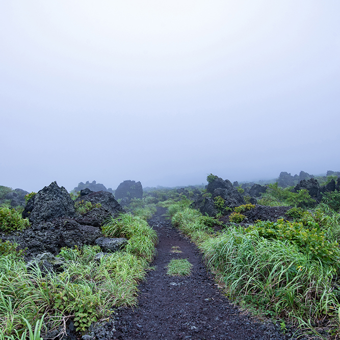 三原山をはじめとする 大島の自然風景 Onestory