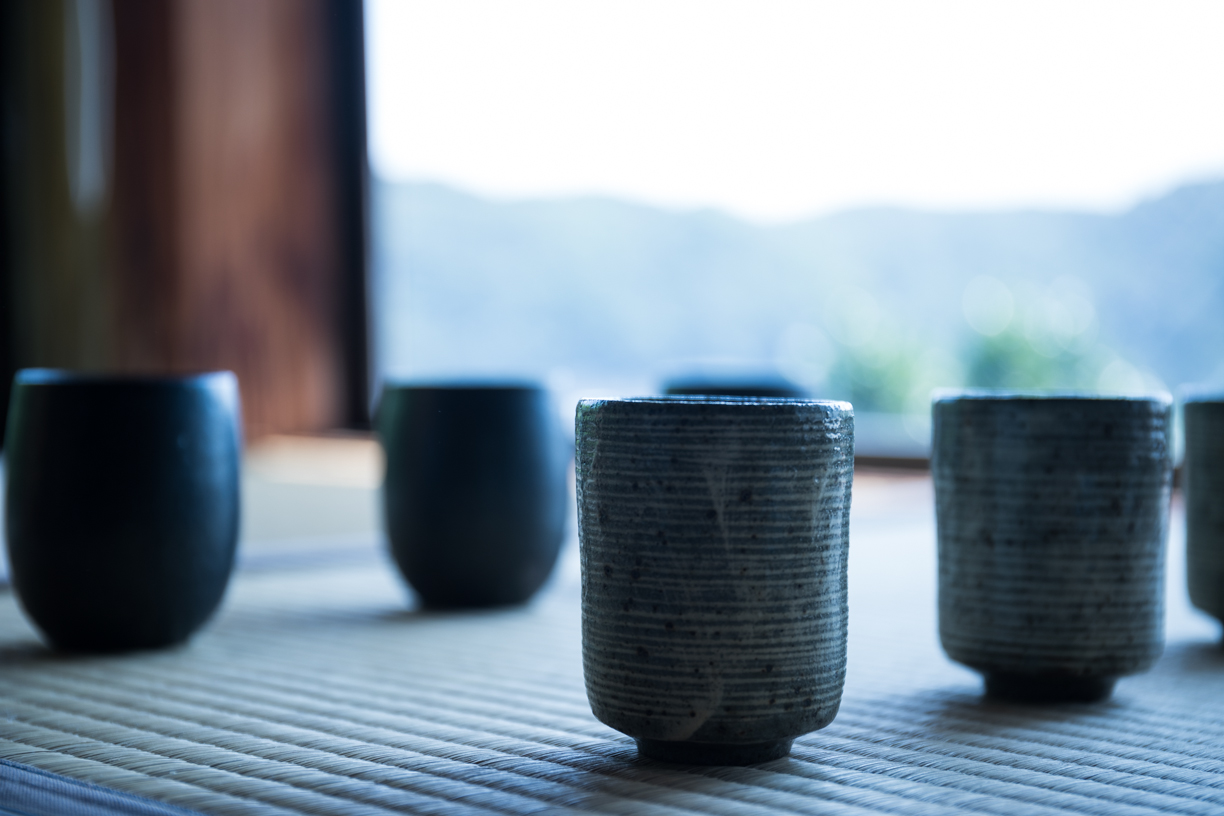 古唐津を自由な発想で現代の器に。殿山窯「唐津鉄釉平皿